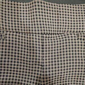 Apt 9. black / tan pull on high waisted slacks size large